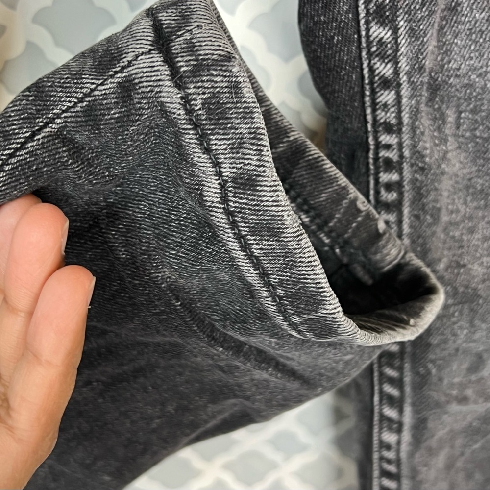 EUC Everlane Black Wash High Rise Skinny Ankle Jeans - Picture 9 of 10